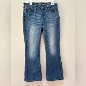 Levi’s signature gold midrise boot cut jean